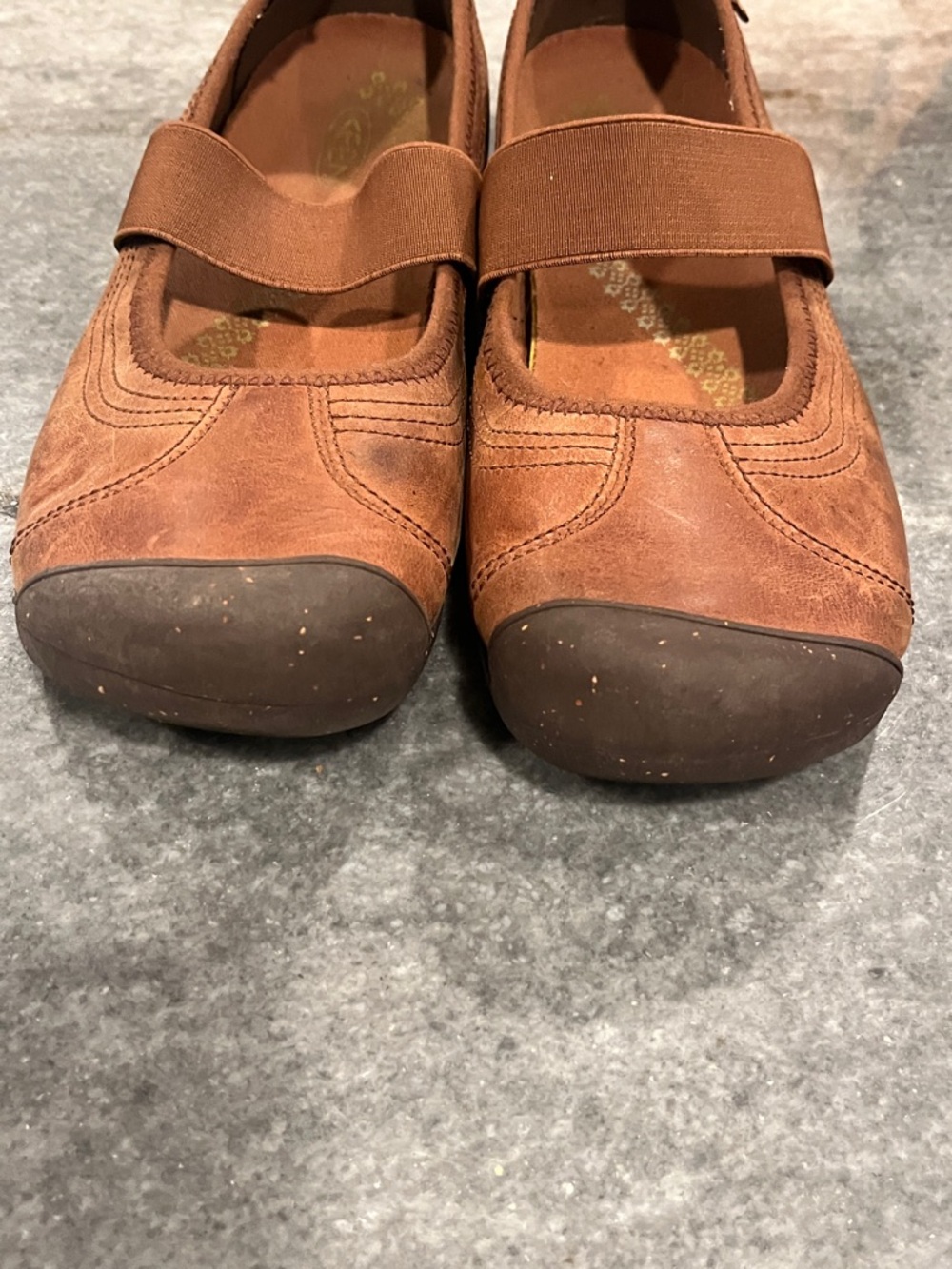 Keen Brown Mary Jane Casual Shoes - Picture 6 of 9